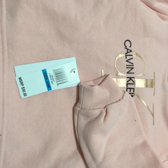 Calvin Klein-2 pc. Logo Hoodie & Pants Set. - Picture 6 of 12